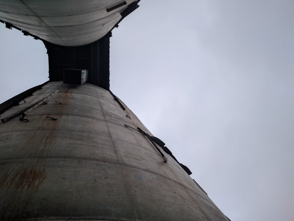 Silo Plate Repair & Silo Maintenance With Rope Access