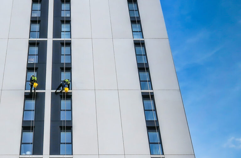Why Rope Access Is the Future of High-Rise Window Cleaning